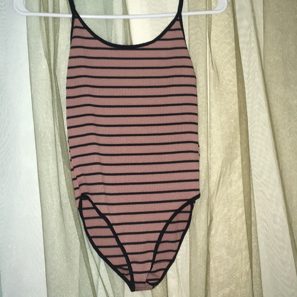 Striped Bodysuit